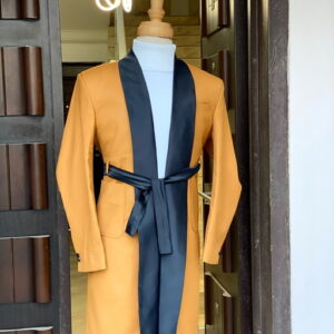 Ran Extended tuxedo trench
