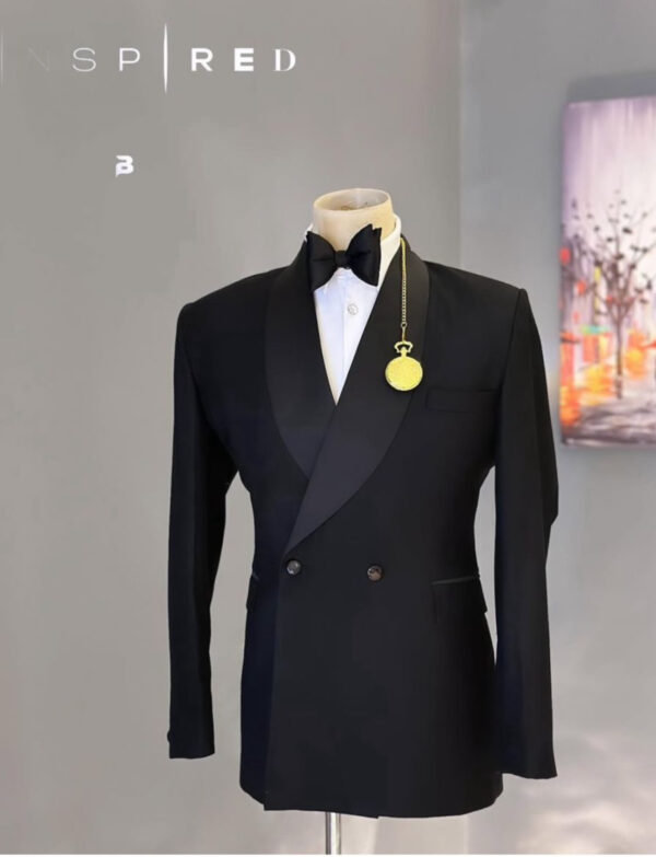 — Black dapper DB tuxedo —