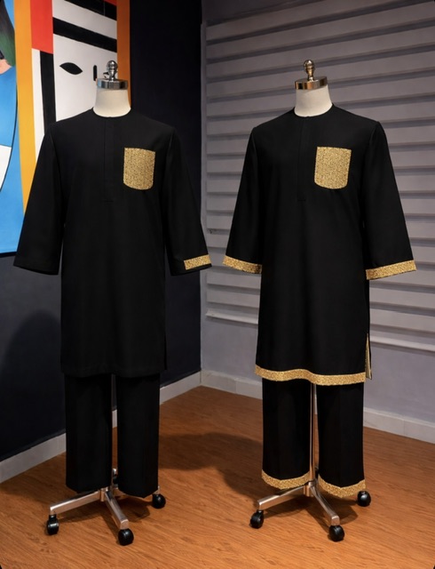 Black & Gold Regal Set