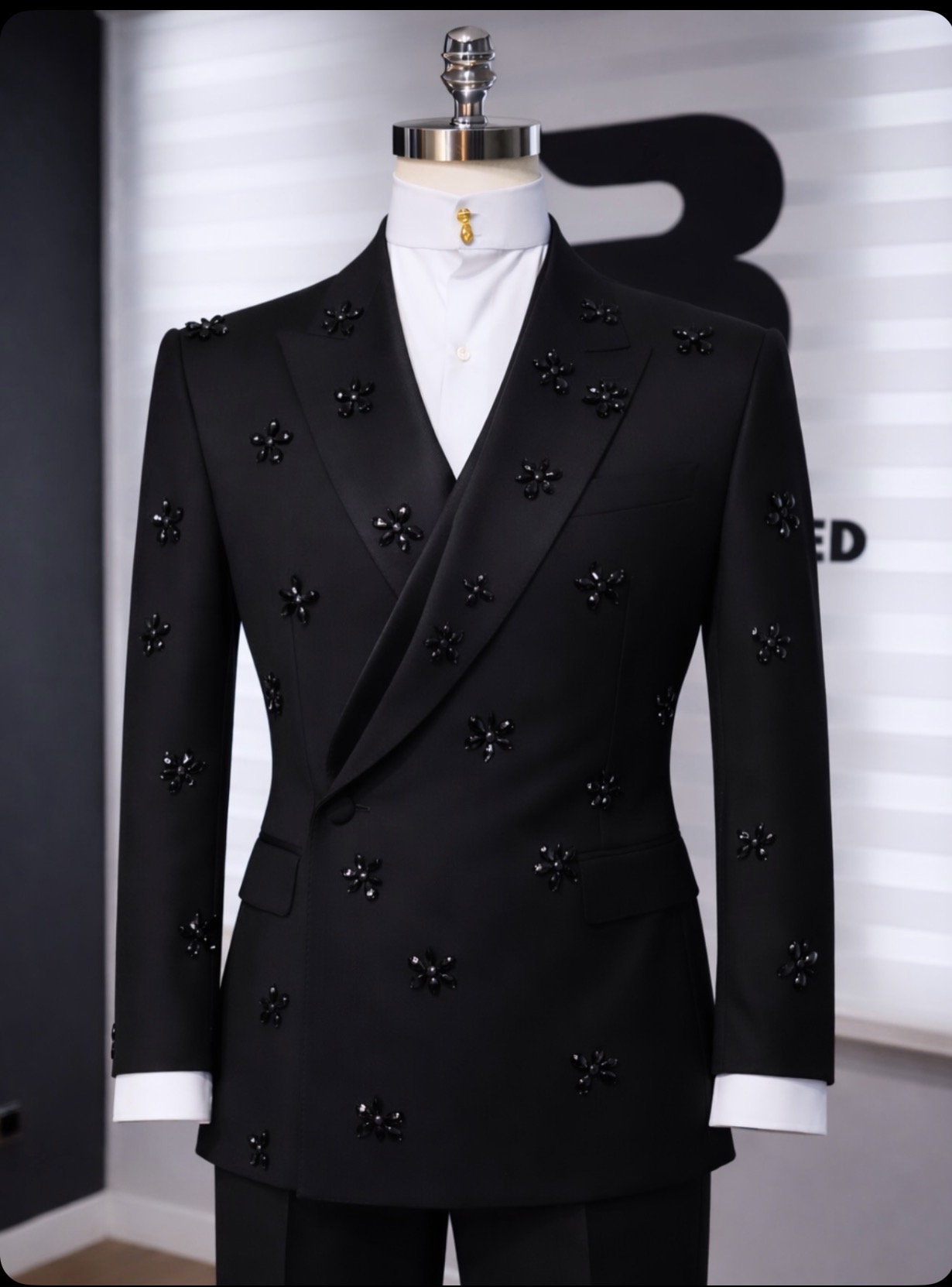 - The embellished tuxedo -